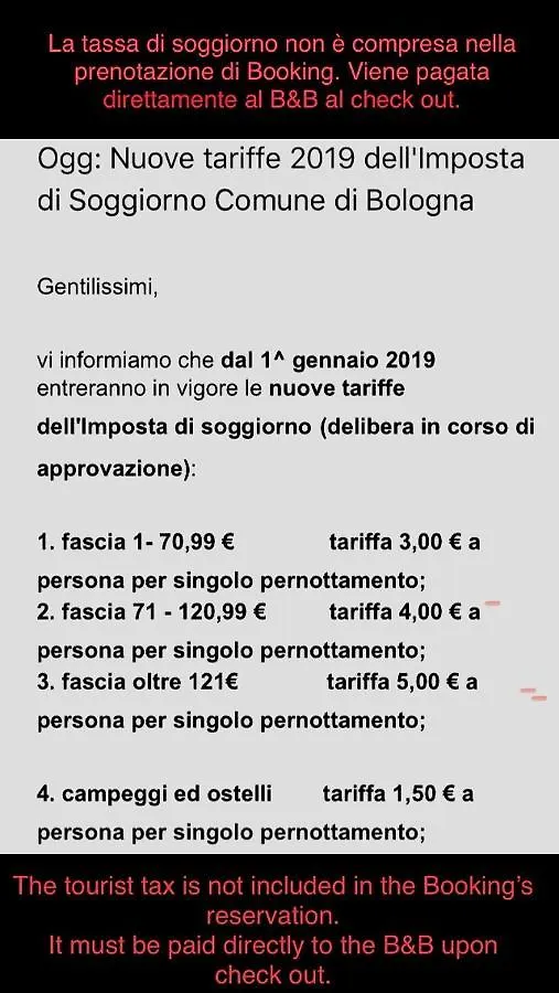 Bed & Breakfast Suite del Borgo - Affittacamere - Guest house Bologna Italia